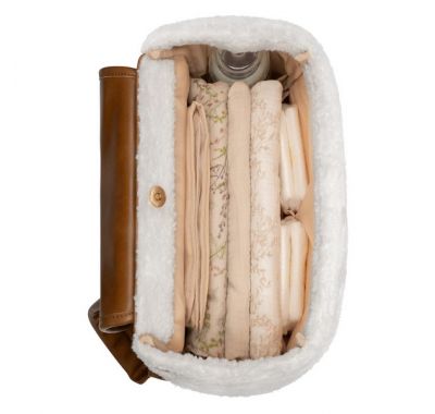 Τσάντα αλλαξιέρα Kikka Boo Morice White στο Bebe Maison