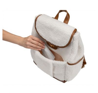 Τσάντα αλλαξιέρα Kikka Boo Morice White στο Bebe Maison