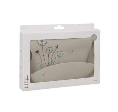 Σαλιάρα Kikka Boo Platinum Silicone Flora Sand στο Bebe Maison