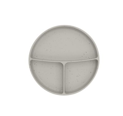 Πιάτο Kikka Boo με χωρίσματα και βάση με βεντούζα Platinum Silicone Sand στο Bebe Maison