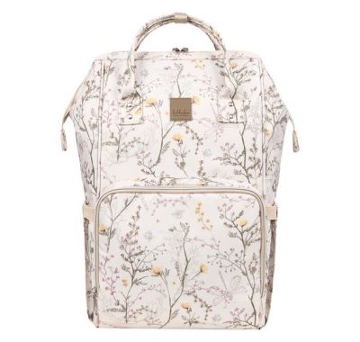 Τσάντα αλλαξιέρα / σακίδιο πλάτης Kikka Boo Siena Luxe Secret Garden Beige στο Bebe Maison