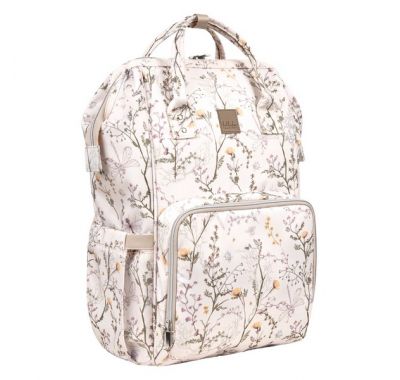 Τσάντα αλλαξιέρα / σακίδιο πλάτης Kikka Boo Siena Luxe Secret Garden Beige στο Bebe Maison