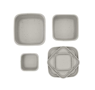 Σετ παιδικά δοχεία για σνακ Kikka Boo Platinum Silicone Sand 3τμχ στο Bebe Maison