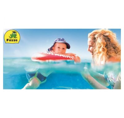Εκπαιδευτικό σωσίβιο Freds Swimtrainer Red από 3 μηνών έως 4 ετών στο Bebe Maison