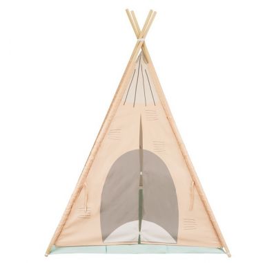 Παιδική σκηνή teepee με στρωματάκι Orange House στο Bebe Maison