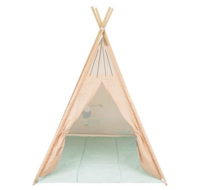 Παιδική σκηνή teepee με στρωματάκι Orange House στο Bebe Maison