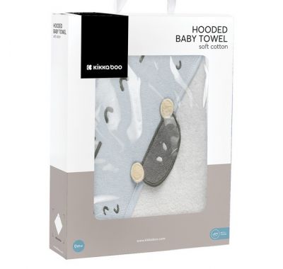 Μπουρνούζι κάπα Kikka Boo Stripy Friends 90*90cm στο Bebe Maison