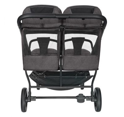 Βρεφικό καροτσάκι διδύμων Kikka Boo Happy 2 Dark Grey 2024 στο Bebe Maison