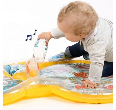 Βρεφικό χαλί δραστηριοτήτων Ludi με νερό "Θαλάσσιος Κόσμος" κίτρινο στο Bebe Maison