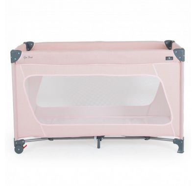 Παρκοκρέβατο Cangaroo One touch pink στο Bebe Maison