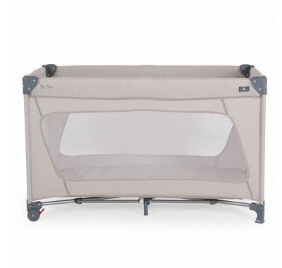 Παρκοκρέβατο Cangaroo One touch light grey στο Bebe Maison
