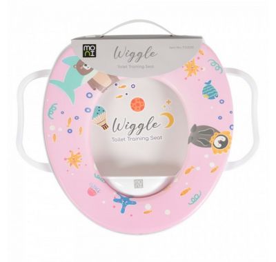 Εκπαιδευτικό στεφάνι τουαλέττας Moni Wiggle pink στο Bebe Maison