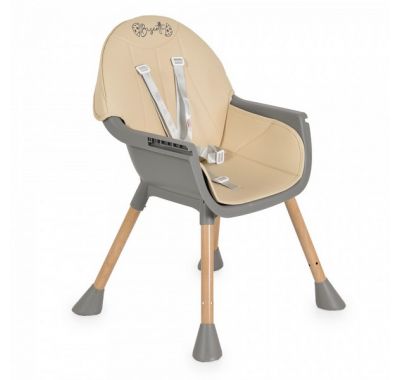 Καρέκλα φαγητού Moni Biscotti 2 in 1 beige στο Bebe Maison