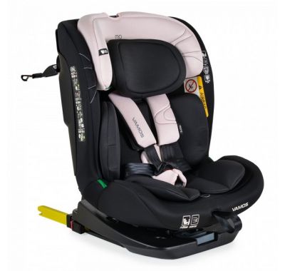 Κάθισμα αυτοκινήτου Moni Vamos-size 40-150cm Baby pink στο Bebe Maison