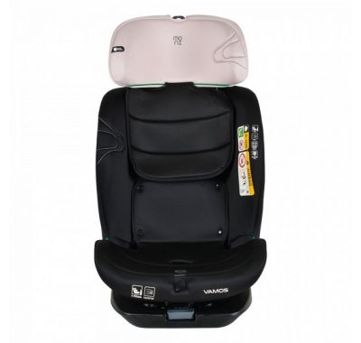 Κάθισμα αυτοκινήτου Moni Vamos-size 40-150cm Baby pink στο Bebe Maison