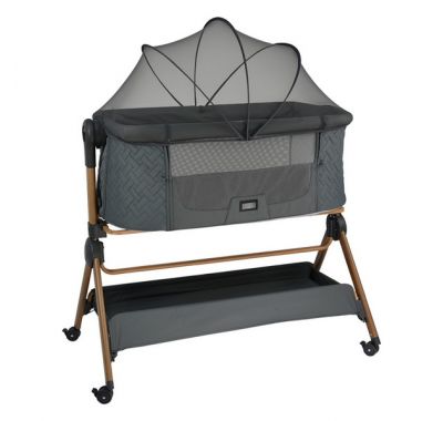 Λίκνο Bebe Stars Serenity 2 in 1 Smoked Grey 846-186 στο Bebe Maison
