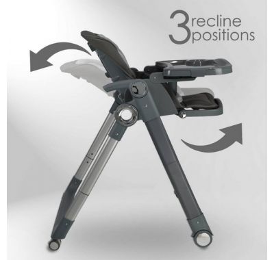 Καρέκλα Φαγητού-Κούνια Bebe Stars Yum-Yum 2σε1 Grey 870-186 στο Bebe Maison