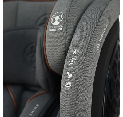 Κάθισμα αυτοκινήτου Bebe Stars i-Revo i-Size 360° Grey 906-186 στο Bebe Maison