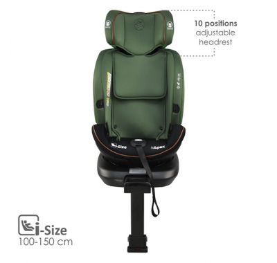 Κάθισμα Αυτοκινήτου Bebe Stars i-Apex i-Size 360° Green 916-176 στο Bebe Maison
