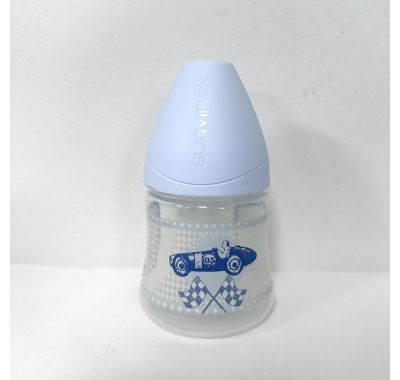 Μπιμπερό πλαστικό Suavinex "Blue Toy" 150ml 0-6M στο Bebe Maison