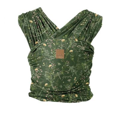 Βρεφικός μάρσιπος Kikka Boo Isla Secret Garden Deep Green στο Bebe Maison