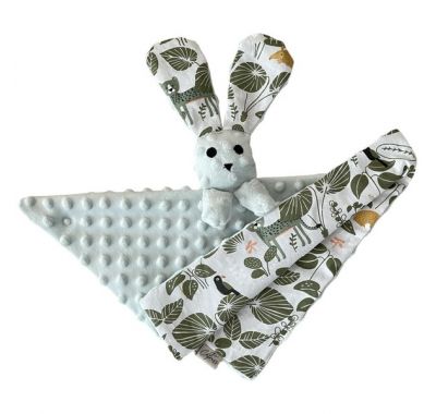 Πανάκι παρηγοριάς Catriss Minty Jungle στο Bebe Maison