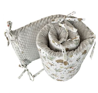 Προστατευτική πάντα 2.1μ Catriss Grey Whisper στο Bebe Maison