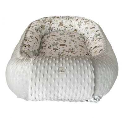 Φωλιά διπλής όψης Catriss Grey Whisper στο Bebe Maison