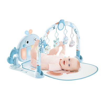 Γυμνασήριο Bebe Stars Piano Whale blue στο Bebe Maison