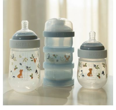 Δοσομετρητής γάλακτος σε σκόνη Little Dutch Mio με 3 επίπεδα - Forest Friends στο Bebe Maison