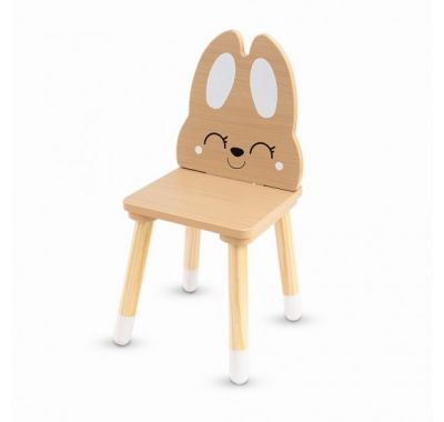 Ξύλινο τραπέζι Moni Cute Bunny με 2 καρέκλες στο Bebe Maison