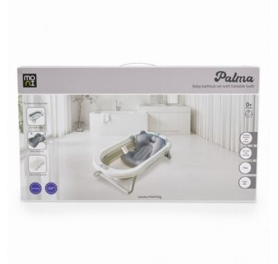 Σετ πτυσσόμενη μπανιέρα Cangaroo Palma Grey 3τμχ στο Bebe Maison