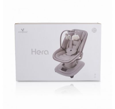 Ηλεκτρική κούνια ρηλάξ Cangaroo Hera Dark Grey στο Bebe Maison