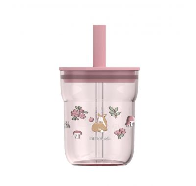 Παιδικό ποτήρι με καλαμάκι Little Dutch Mio 250 ml - Fairy Garden στο Bebe Maison