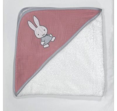 Μπουρνούζι κάπα βαμβακερό Miffy στο Bebe Maison