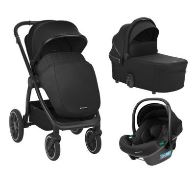 Πολυκαρότσι 3 σε 1 Kikka Boo Naya black ΕΚΘΕΣΙΑΚΟ στο Bebe Maison