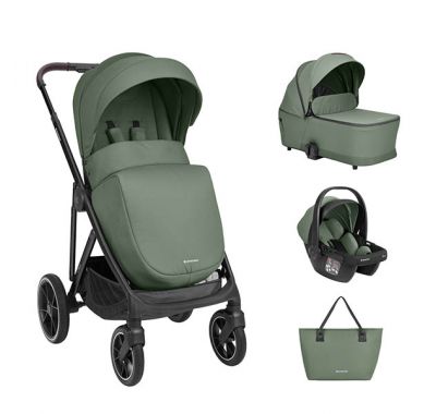 Πολυκαρότσι 3 σε 1 Kikka Boo Chiara Army Green στο Bebe Maison