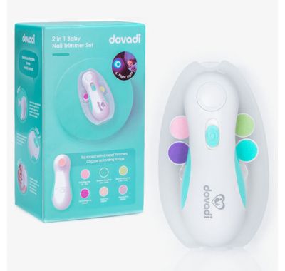 Ηλεκτρική Βρεφική Λίμα Dovadi με 6 Ανταλλακτικές Κεφαλές στο Bebe Maison