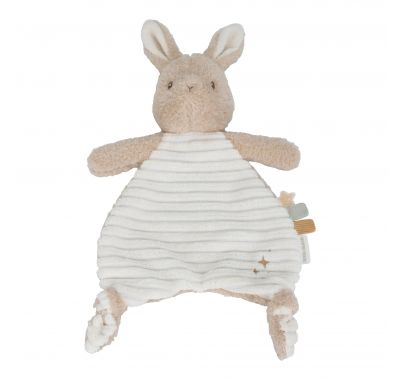 Υφασμάτινο ανάγλυφο ντουντού  κουνελάκι Little Dutch Newborn Naturals στο Bebe Maison