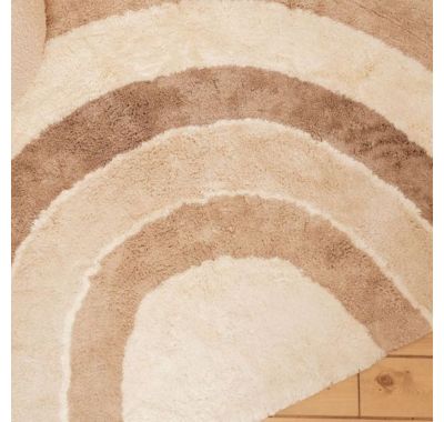Χαλί δωματίου Little Dutch Rainbow Natural με υπόστρωμα latex 80x130 στο Bebe Maison