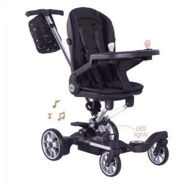Καρότσι ηλεκτρικό Bebe Stars Smart Ride Black στο Bebe Maison