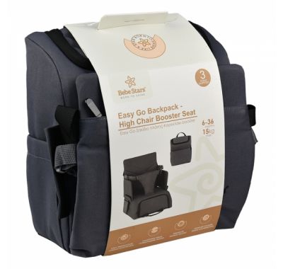 Καρεκλάκι φαγητού Booster – Σακίδιο πλάτης Bebe Stars Easy Go 20-500 στο Bebe Maison