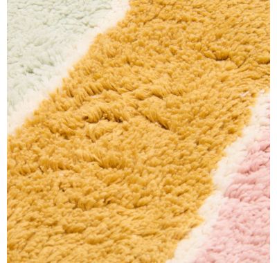 Χαλί δωματίου Little Dutch Rainbow Pink με υπόστρωμα latex 80x130 στο Bebe Maison