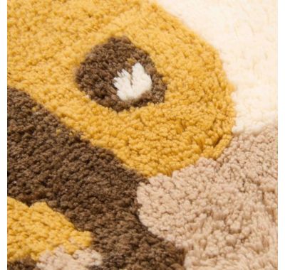 Χαλί δωματίου Little Dutch Rabbit bee με υπόστρωμα latex 100x110 στο Bebe Maison