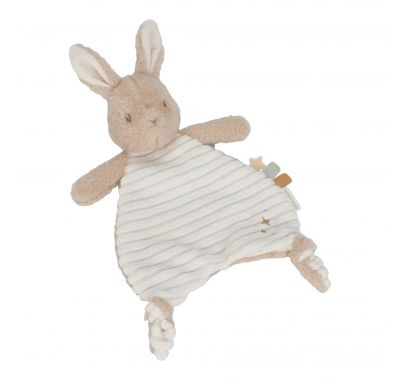 Υφασμάτινο ανάγλυφο ντουντού  κουνελάκι Little Dutch Newborn Naturals στο Bebe Maison