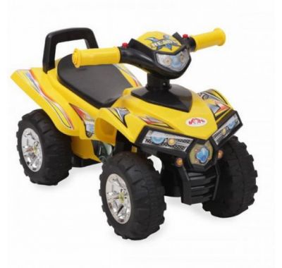 Περπατούρα γουρούνα Cangaroo Ride On ATV 551 yellow στο Bebe Maison