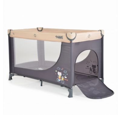 Διώροφο παρκοκρέβατο Cangaroo Tommy Beige στο Bebe Maison