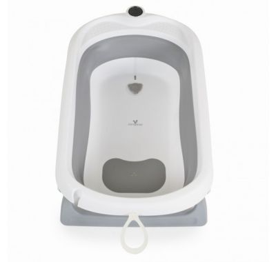 Σετ βρεφικής πτυσσόμενης μπανιέρας Cangaroo Balena Grey στο Bebe Maison