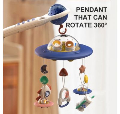 Μουσικό κρεβατιού Bebe Stars με προβολέα Spaceship στο Bebe Maison