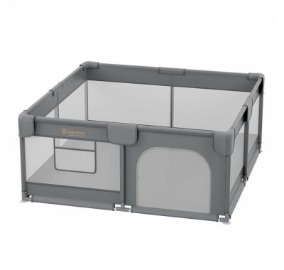 Πάρκο για μωρά τετράγωνο 150×150 Bebe Stars Playzen Grey 880-100 στο Bebe Maison